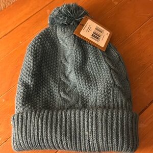 North face cable knit hat